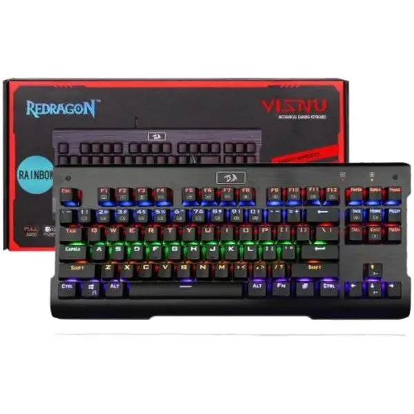 کیبورد گیمینگ ردراگون مدل Visnu K561 Redragon Visnu K561 RGB With Mechan