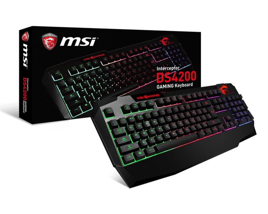 MSI Interceptor DS4200 Gaming Keyboard