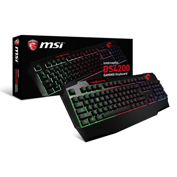 کیبورد گیمینگ ام اس آی مدل دی اس 4200 MSI Interceptor DS4200 Gaming Keyboard