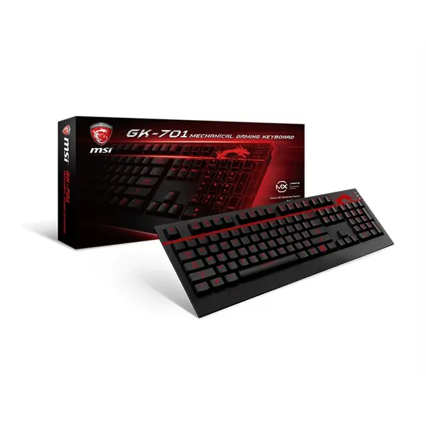 کیبورد گیمینگ ام اس آی مدل جی کی 701 MSI GK-701 Mechanical Gaming Keyboard