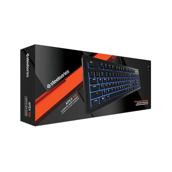 کیبورد مخصوص بازی استیل سریز مدل Apex 100 SteelSeries Apex 100 Gaming Keyboard