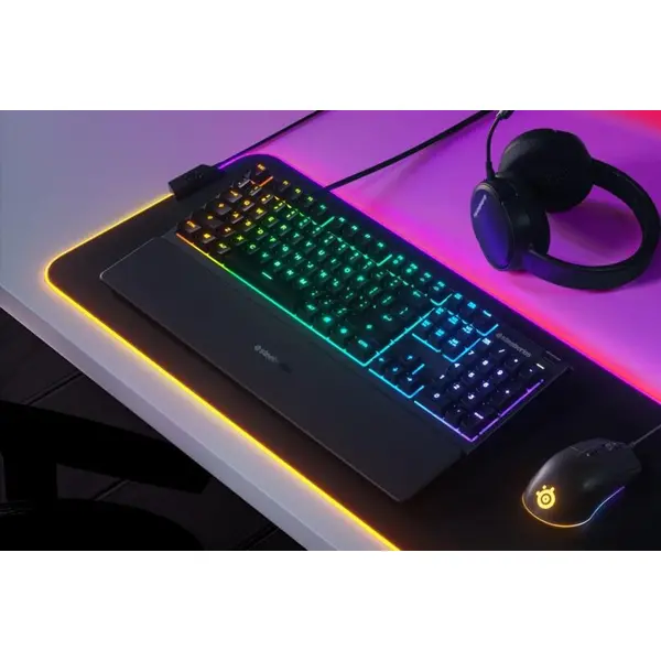کیبورد گیمینگ Apex 3 SteelSeries Apex 3 Membrane Switch Wired Gaming Keyboard