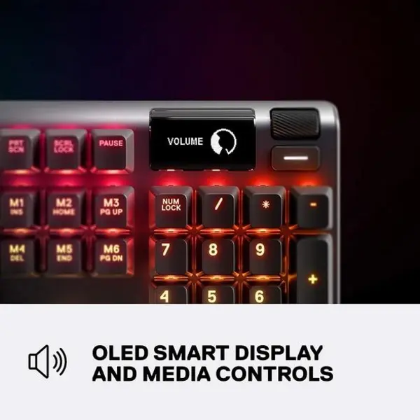 کیبورد گیمینگ هیبریدی استیل سریز APEX 5 SteelSeries Apex 5