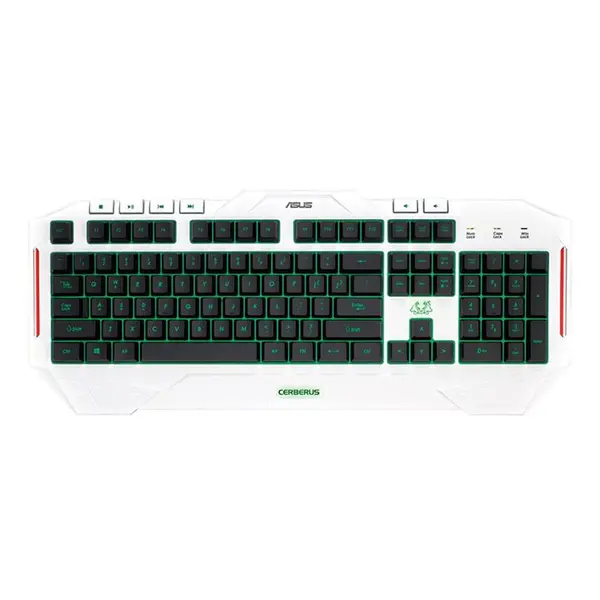 کیبورد مخصوص بازی ایسوس مدل Cerberus Arctic ASUS Cerberus Arctic Gaming Keyboard - 3