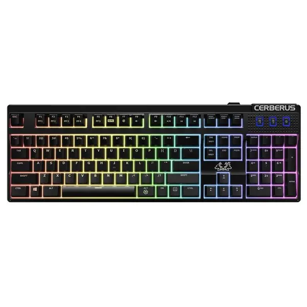 کیبورد مخصوص بازی ایسوس مدل Cerberus Mech RGB Asus Cerberus Mech RGB Gaming Keyboard