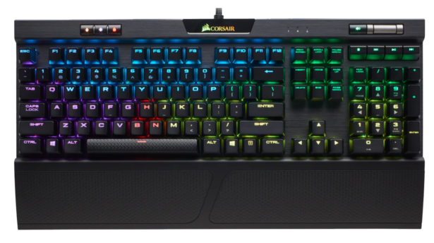 Corsair K70 RGB MK.2 CHERRY MX Speed Mechanical Gaming Keyboard