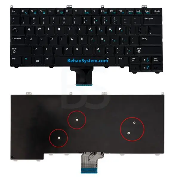 کیبورد Dell Latitude E7240