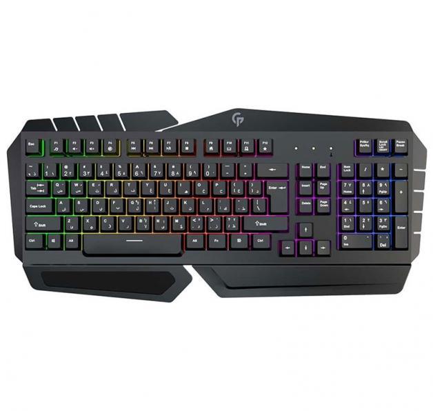 Porodo Gaming Metal Frame Gaming Keyboard PDX212