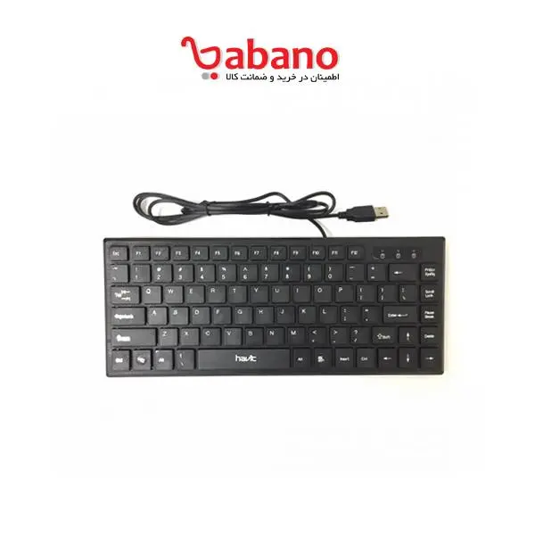 کیبورد سوپر اسلیم هویت HV-KB329 - 3