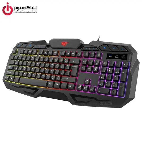 کیبورد مخصوص بازی هویت مدلHV-KB406L Havit HV-KB406L USB Gaming Keyboard
