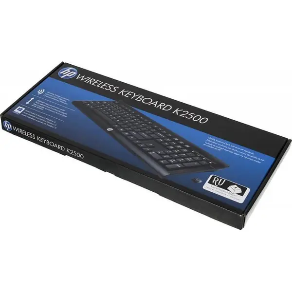 کیبورد بدون سیم k2500 اچ پی wireless keyboard k2500