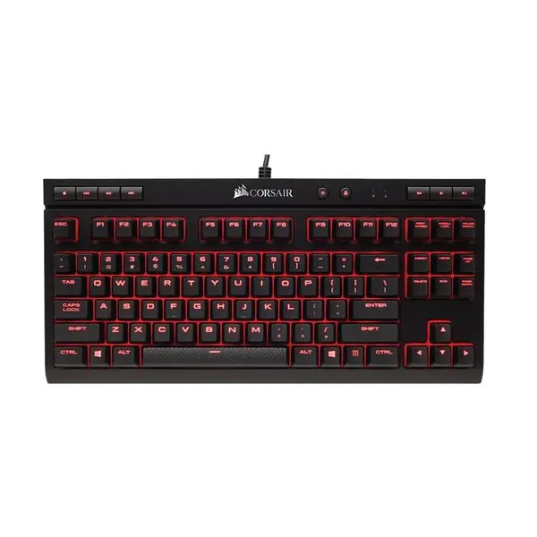 کیبورد مخصوص بازی کورسیر مدل K63 Compact corsair K63 MX Red Switch Gaming Keyboard - 2