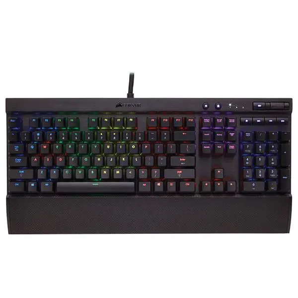 کیبورد گیمینگ کرسیر مدل K70 RGB Mechanical Gaming Keyboard — Cherry MX Red Corsair K70 RGB RED Gaming keyboard - 2