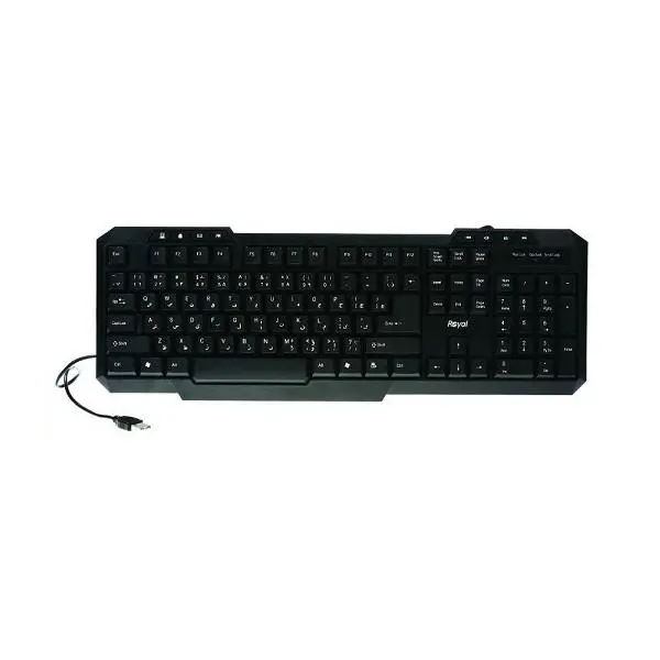 کیبورد رویال مدل KB 204 با حروف فارسی