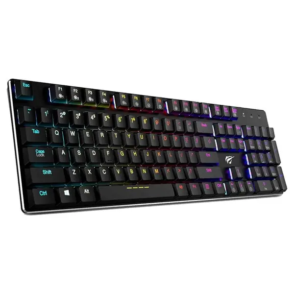 کیبورد مخصوص بازی هویت مدل KB-421L بک لایت HAVIT KB-421L back light Gaming Keyboard - 5