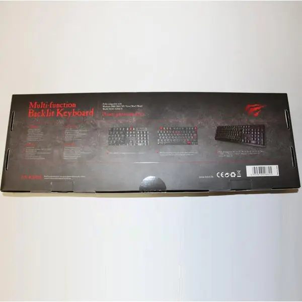 کیبورد مخصوص بازی هویت مدل KB-421L بک لایت HAVIT KB-421L back light Gaming Keyboard - 4