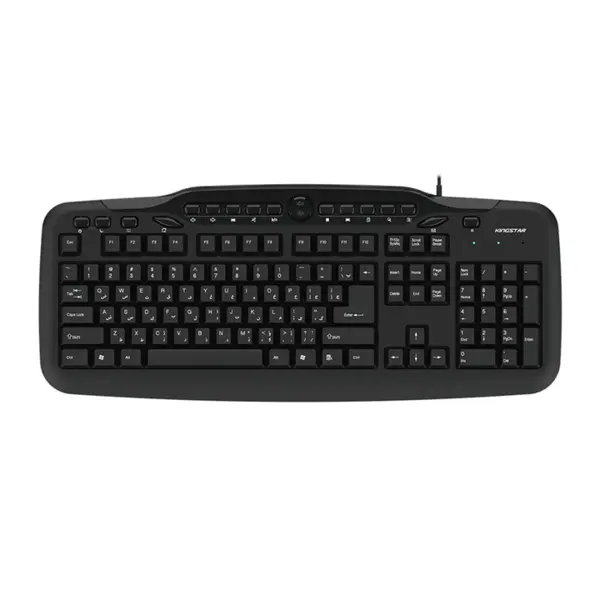 کیبورد با سیم کینگ استار مدل KB76