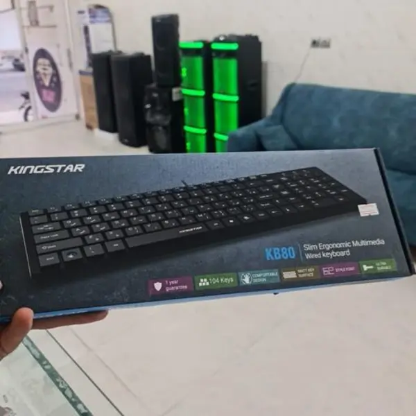 کیبورد سیم دار کینگ استار مدل Kb80