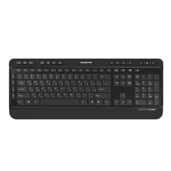 کیبورد بی سیم KINGSTAR مدل KB97W Kingstar KB97W Keyboard