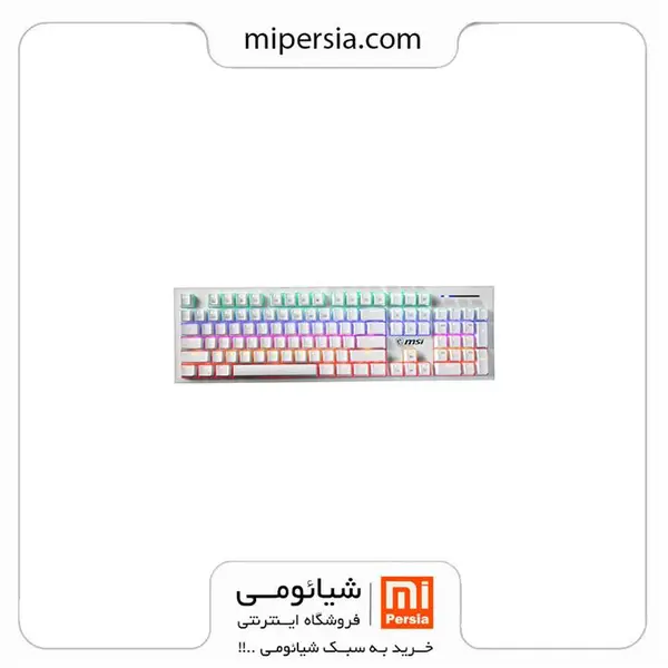 کیبورد گیمینگ مکانیکی MSI axis GK50Z شیائومی Xiaomi MSI gaming mechanical keyboard