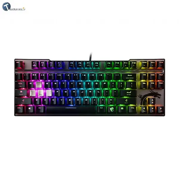 کیبورد مخصوص بازی ام اس آی مدل MSI Vigor GK70