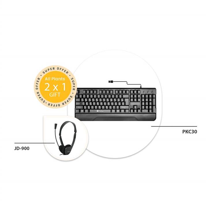 کیبورد پرووان مدل PKC30هدیه (JD900)