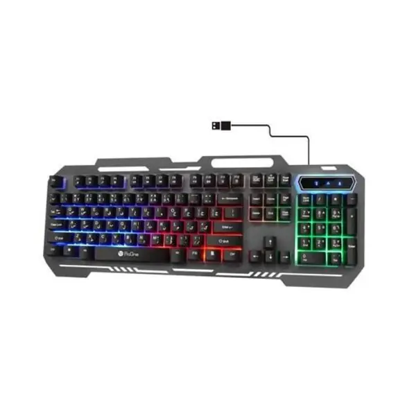 کیبورد گیمینگ rgb دار پرووان