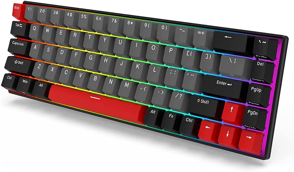کیبورد مکانیکال RK ROYAL KLUDGE RK G68 RGB – سوئیچ قرمز