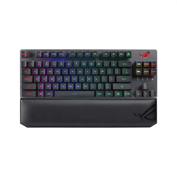 کیبورد بی سیم گیمینگ ایسوس مدل ROG Strix Scope RX TKL Wireless Deluxe