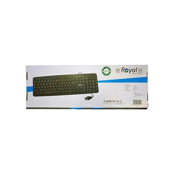 Royal K-202 Multimedia Keyboard کیبورد مولتی مدیا