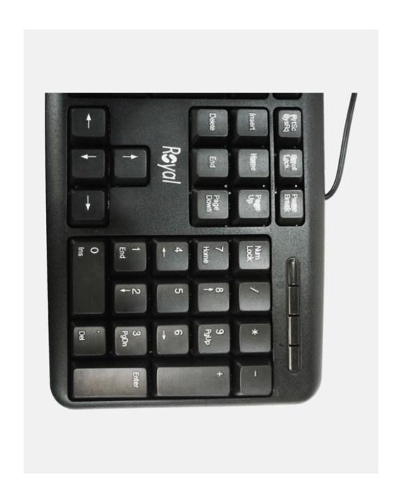 Royal K-202 Multimedia Keyboard کیبورد مولتی مدیا