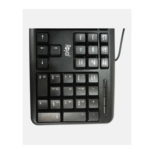 Royal K-202 Multimedia Keyboard کیبورد مولتی مدیا