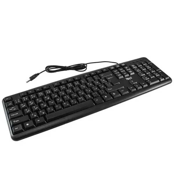Royal K-202 Multimedia Keyboard کیبورد مولتی مدیا