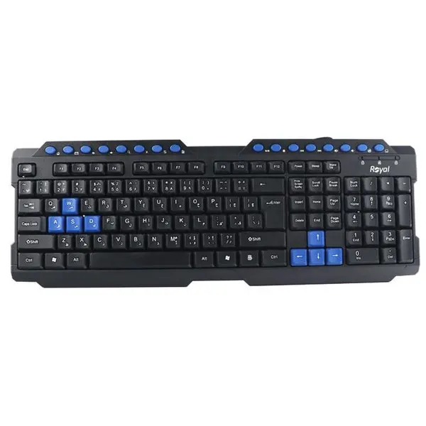 کیبورد رویال Royal R-K158 با حروف فارسی