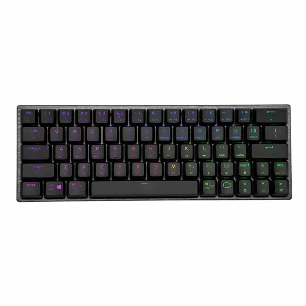 کیبورد بی سیم مکانیکال گیمینگ کولرمستر SK622 SPACE GRAY Red Switch Cooler Master SK622 SPACE GRAY TTC Red Switch Wireless Mechanical Gaming Keyboard