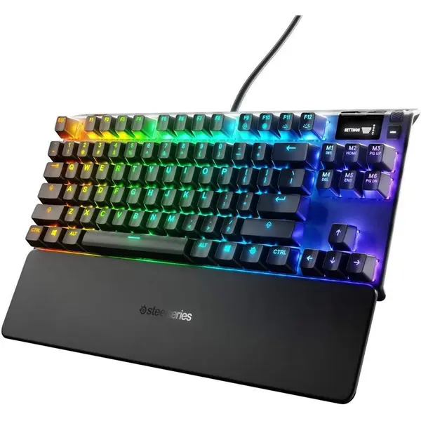 کیبورد استیل سریز steelseries apex 7 tkl – سویچ قهوه ای –