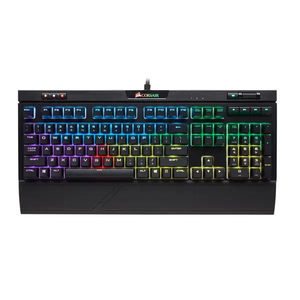 کیبورد گیمینگ مکانیکی کورسیر مدل STRAFE RGB MK.2 CORSAIR STRAFE RGB MK.2 Mechanical Gaming Keyboard - 4