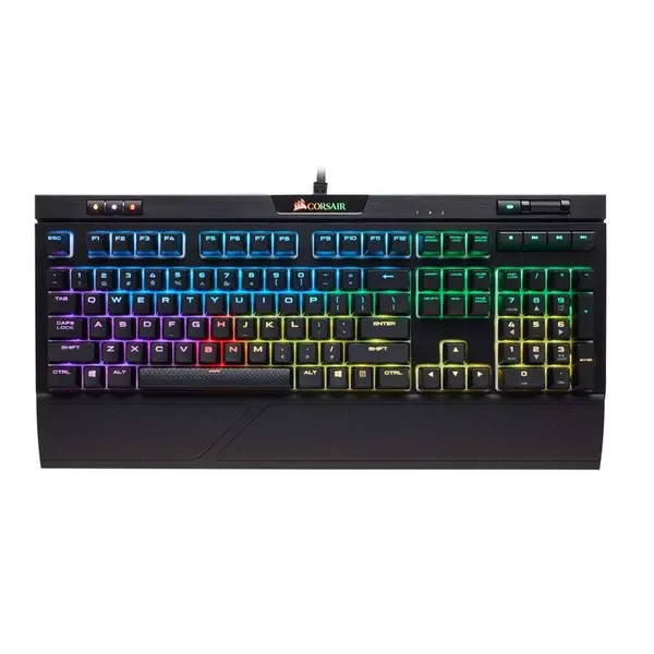کیبورد گیمینگ مکانیکی کورسیر مدل STRAFE RGB MK.2 CORSAIR STRAFE RGB MK.2 Mechanical Gaming Keyboard - 3
