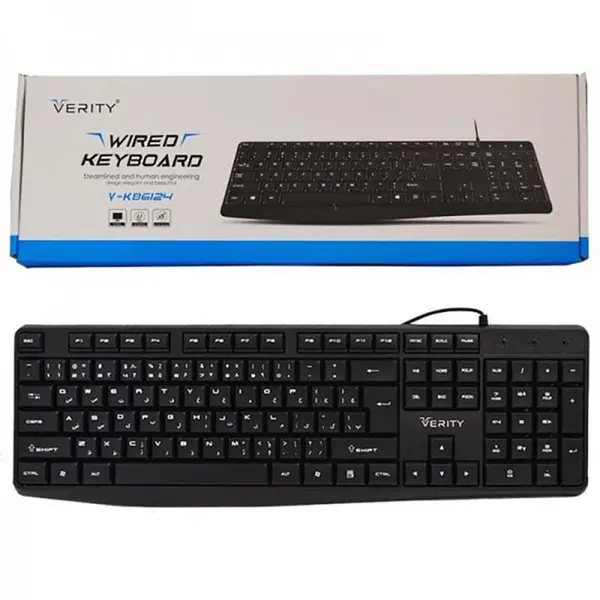 کیبورد سیمی وریتی Verity KB6124