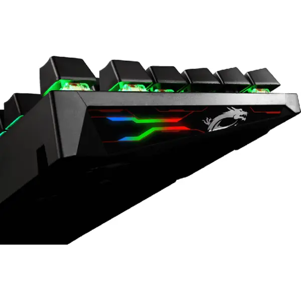 کیبورد مخصوص بازی مکانیکی ام اس آی مدل Vigor GK70 SILVER MSI Vigor GK70 SILVER Mechanical Gaming Keyboard
