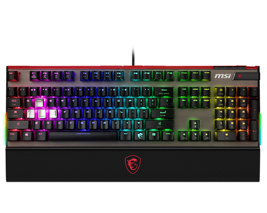 MSI Vigor GK80 SILVER Mechanical Gaming Keyboard
