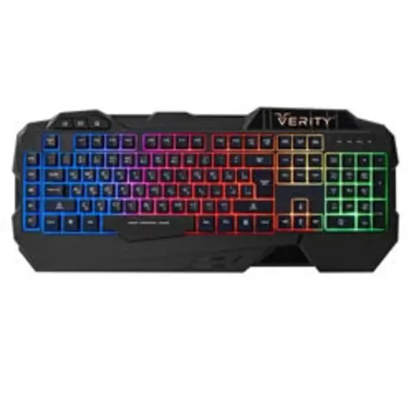 کیبورد گیمینگ وریتی مدل V-KB6111GCW با حروف فارسی