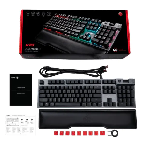 کیبورد مخصوص بازی ای دیتا مدل XPG SUMMONER Adata XPG SUMMONER Gaming Keyboard