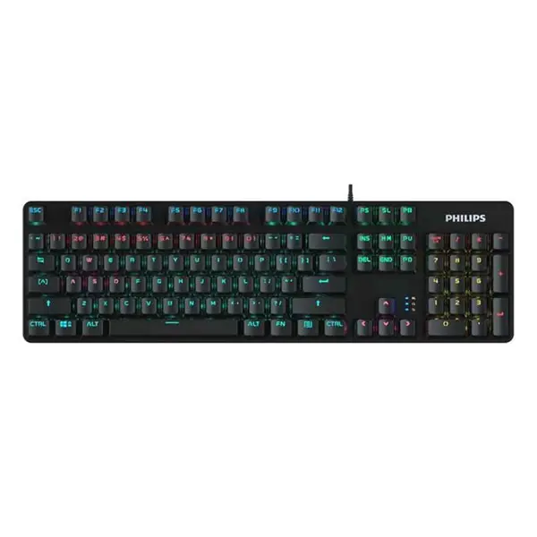 کیبورد مخصوص بازی فیلیپس مدل 8401BQM RGB