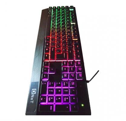 کیبورد چراغ دار مدل 996 دی نت keyboard sadata 996 DT Dnet