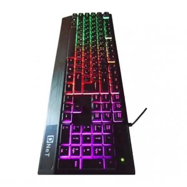 کیبورد چراغ دار مدل 996 دی نت keyboard sadata 996 DT Dnet