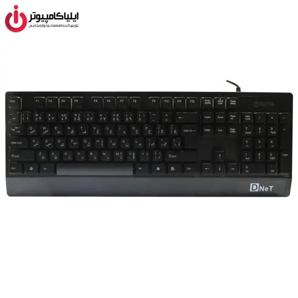 D-net DT-996 Multimedia Back-Light Keyboard کیبورد مولتی مدیا