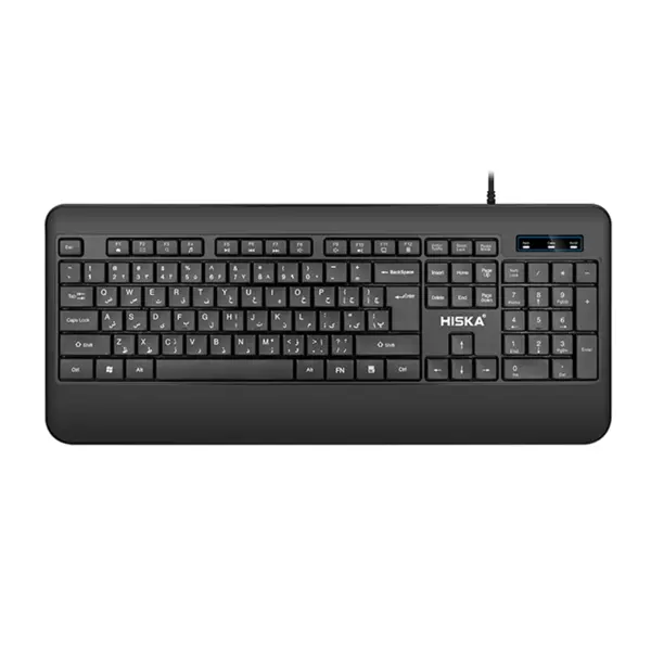 کیبورد با سیم هیسکا مدل HX-KE205 Wired key Hiska HX KE205