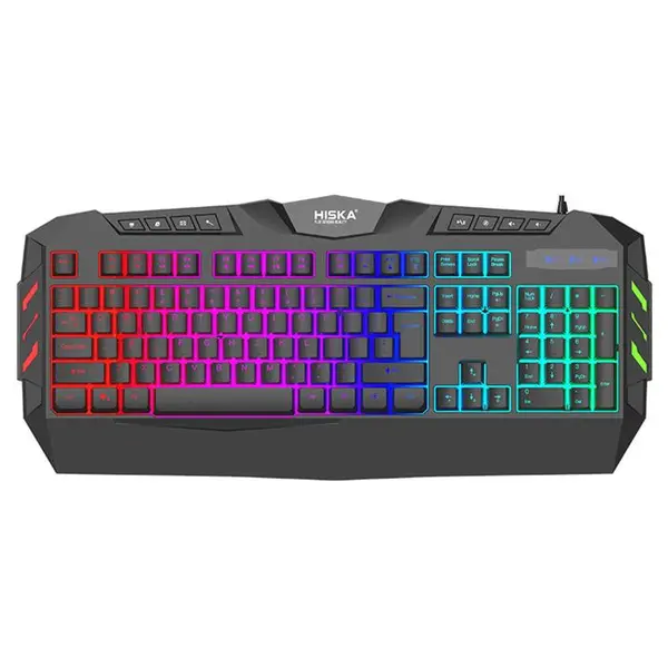 کیبورد مخصوص بازی هیسکا مدل HX-KEG400 RGB