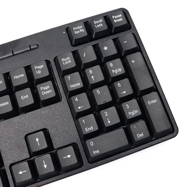 کیبورد ارش مدل k-950 با حروف فارسی ERSCH k-950 keybaord